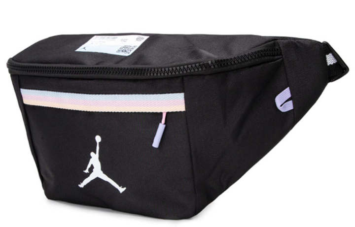 Jordan Jordan Fabric Sports Fanny Pack, Sling Bag Large Unisex Black