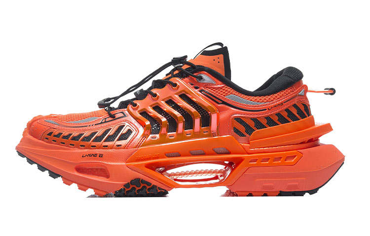 Li-Ning Li Ning Textile, Synthetic Leather, TPU Cushioning Slip Resistant Abrasion Resistant Coverage Support