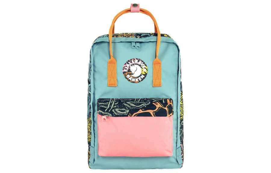 Fjallraven 12.6L Backpack Outdoor Bag Polyester Cyan Unisex