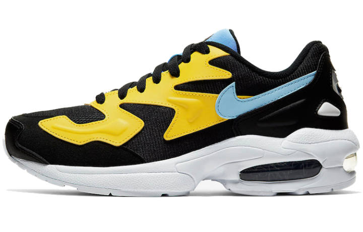 Nike Nike Air Max 2 Light Yellow Light Blue Black Women's