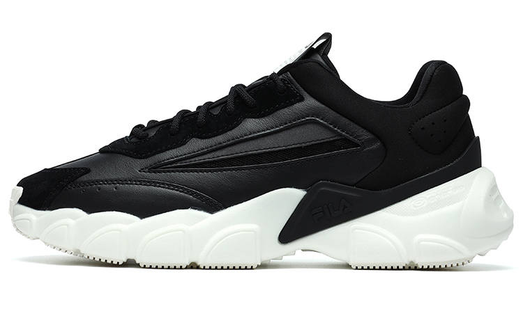 FILA Fashion Sneakers Low top Running Shoes Black/White
