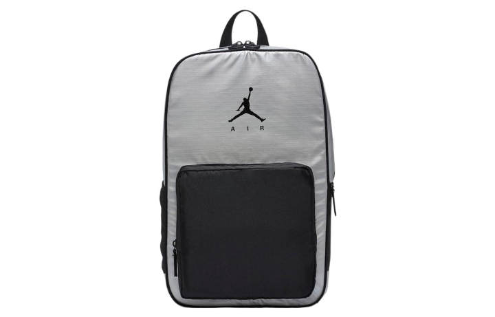 Jordan Jordan High quality Fabric Laptop Backpack Regular Unisex Silver Black