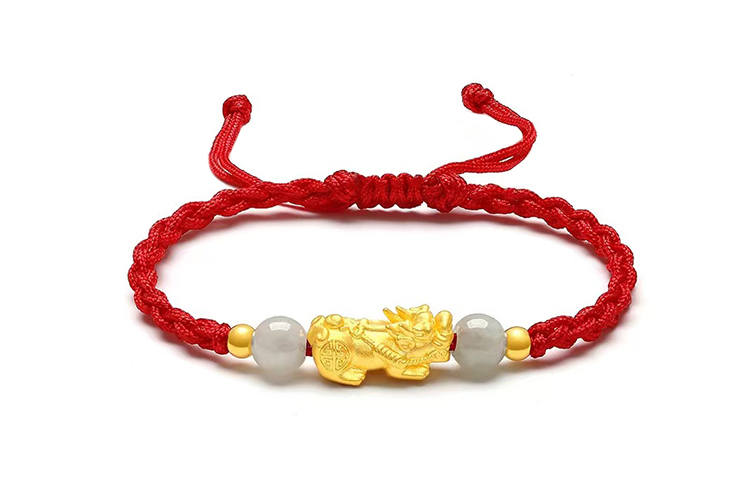 KING TAI SANG Gold Bracelet Unisex