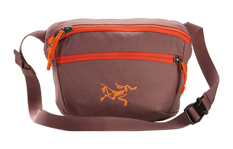 Arcteryx Arc'teryx Mantis 1L Outdoor Bags Polyester Soft Purple & Extraordinary Orange Unisex