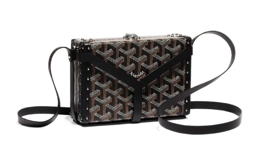 GOYARD Canvas With Leather Shoulder Bag, Crossbody Bag Unisex Multiple Colors