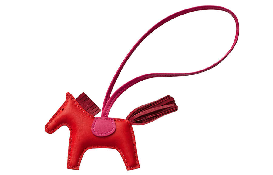 HERMES HERMES Sheepskin Charms Women's