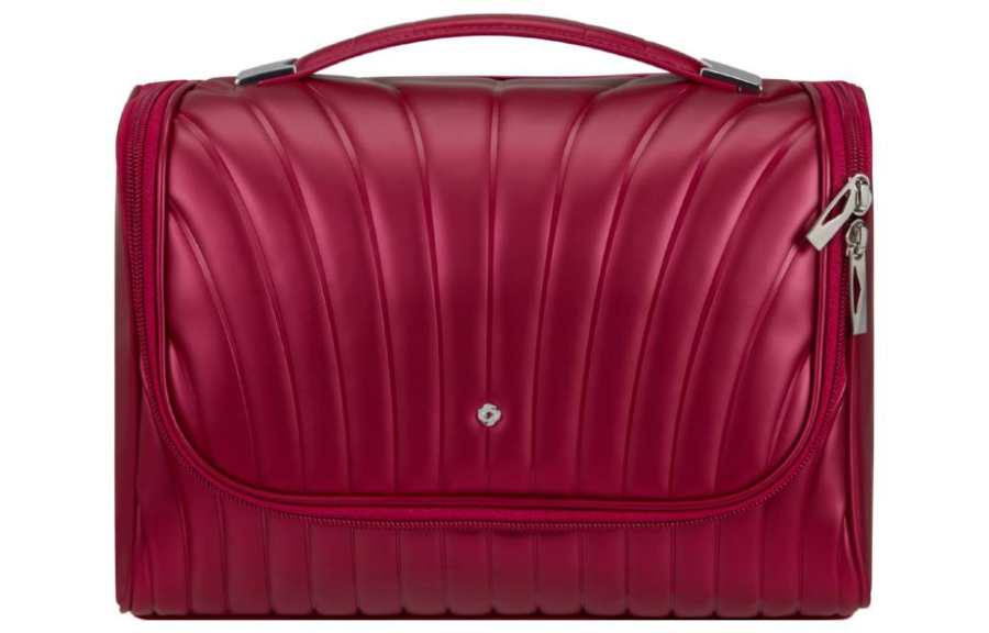 Samsonite SAMSONITE C LITE Polyurethane Travel Amenity Bag Small Unisex Red