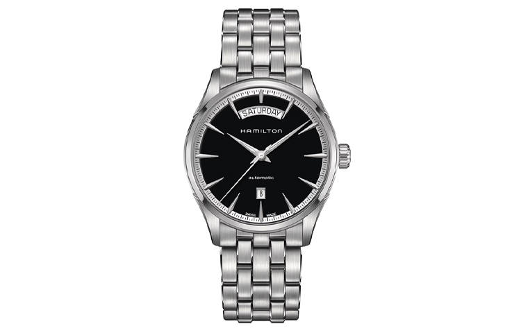 HAMILTON Jazz Series Automatic Mechanical Movement 50m Waterproof Men's Watches Watch 42mm Black Dial