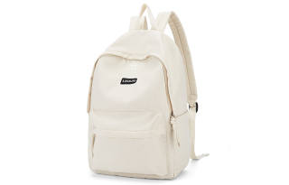 KEYSTREET QING QI ZHE Canvas Backpack Travel Bag Regular Unisex Black/White/Gray