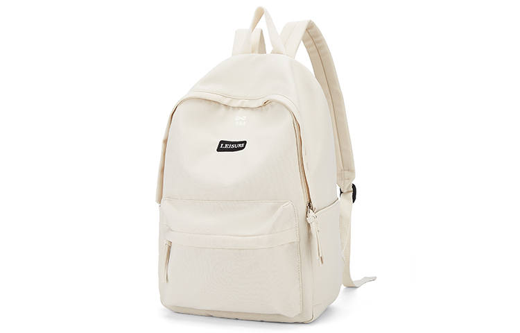 KEYSTREET QING QI ZHE Canvas Backpack Travel Bag Regular Unisex Black/White/Gray