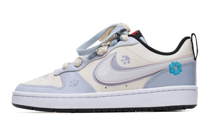 Nike Nike Court Borough Low 2 Low top Skateboard Shoes GS Purple White