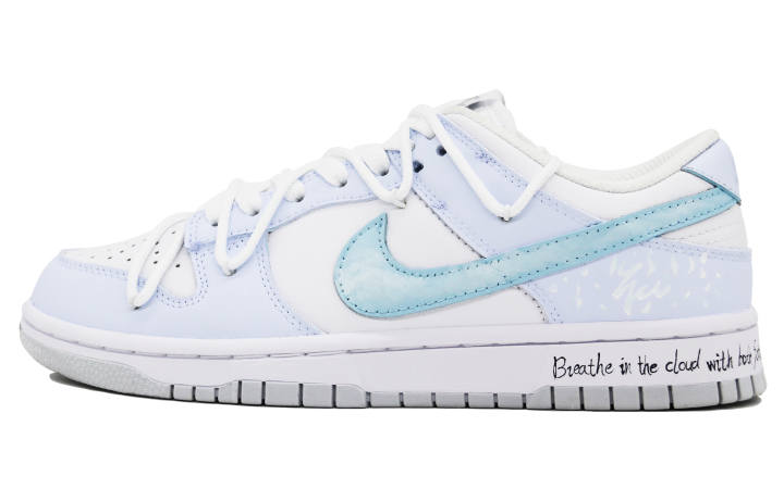 Nike Nike Dunk Low top Skateboard Shoes Men's Blue White