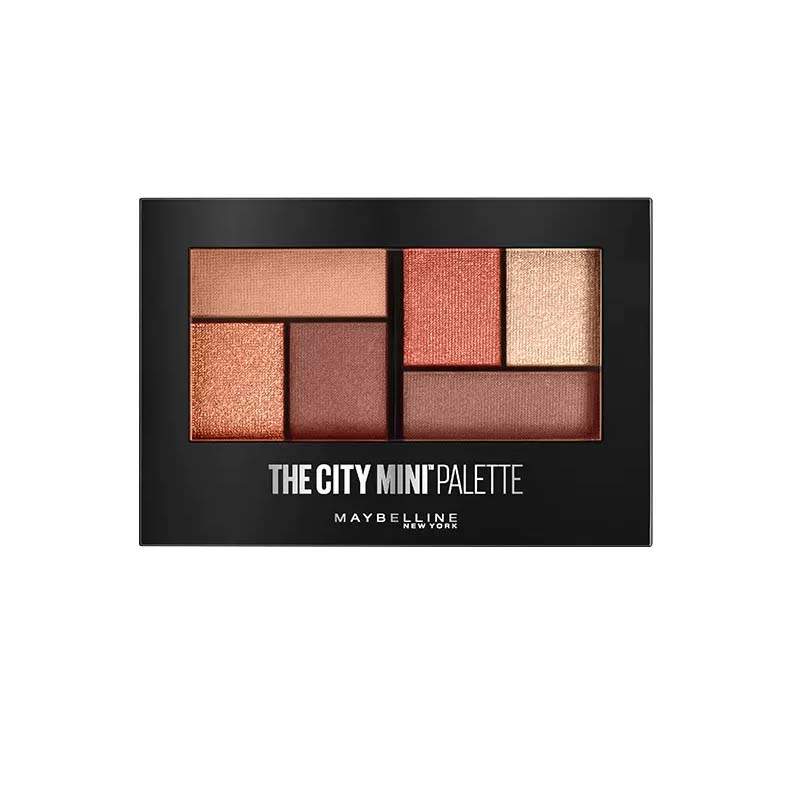 Maybelline The City Mini'Palette Six Colors Rose Cameo Brown Eyeshadow Palette Natural Eye Enhancing 6.1g