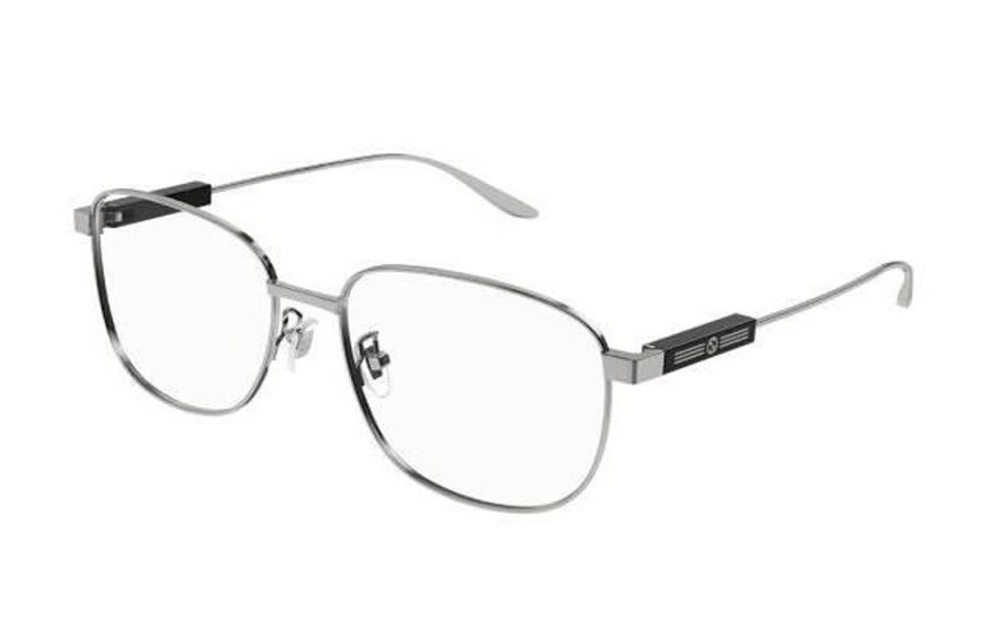 GUCCI 【Previous Season】logo-debossed rectangle-frame glasses