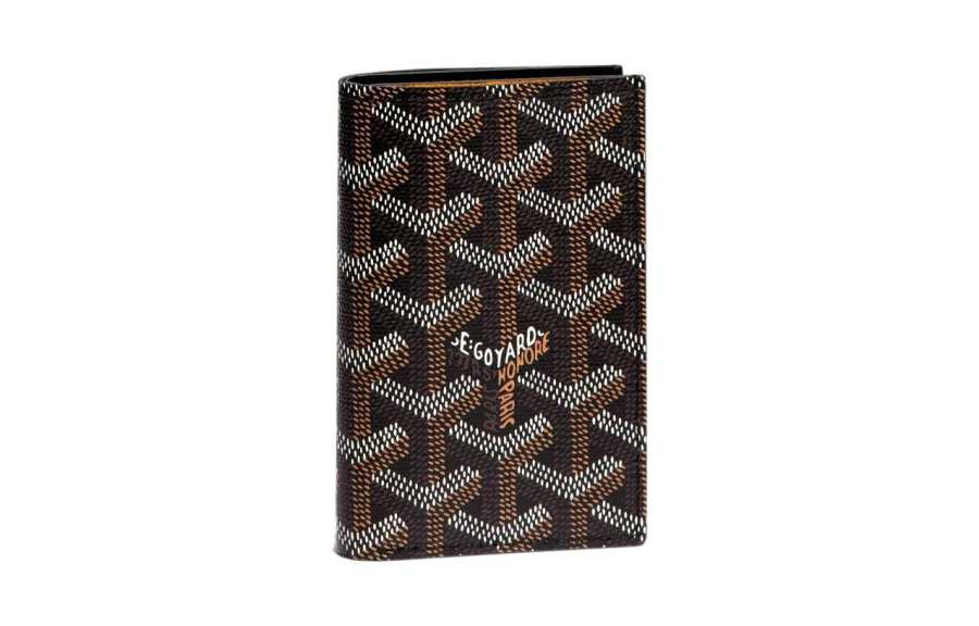 GOYARD Saint Pierre Canvas With Leather Card Holder Unisex 11 Colors
