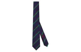 GUCCI 【Previous Season】Interlocking G striped tie