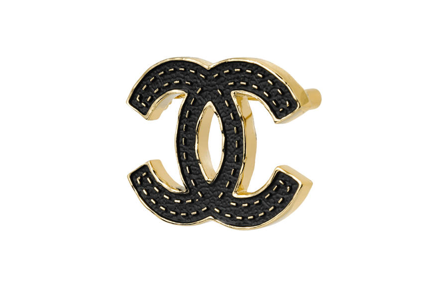 CHANEL CHANEL Brooches Women's Black