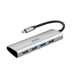 WIWU Apple Computers USB C Adapter Docking Stations A440