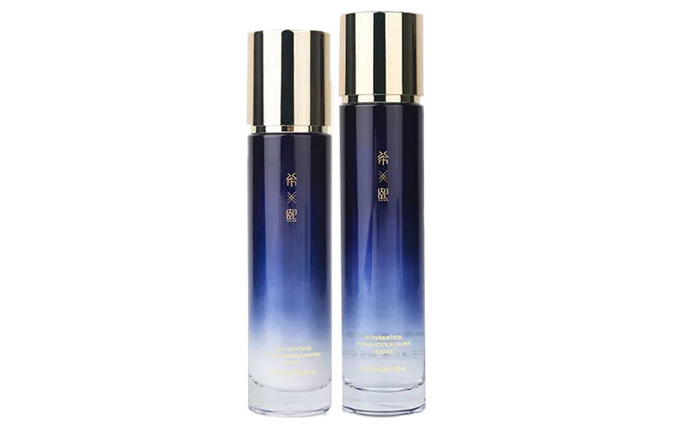 COLOUR CENTURY Resveratrol Radiant Aurora Water Lotion Set Moisturizing And Hydrating 120ml Water+100ml Milk