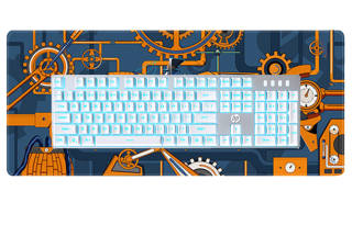 HP University Student Esports Mechanical Keyboard 104 Keys