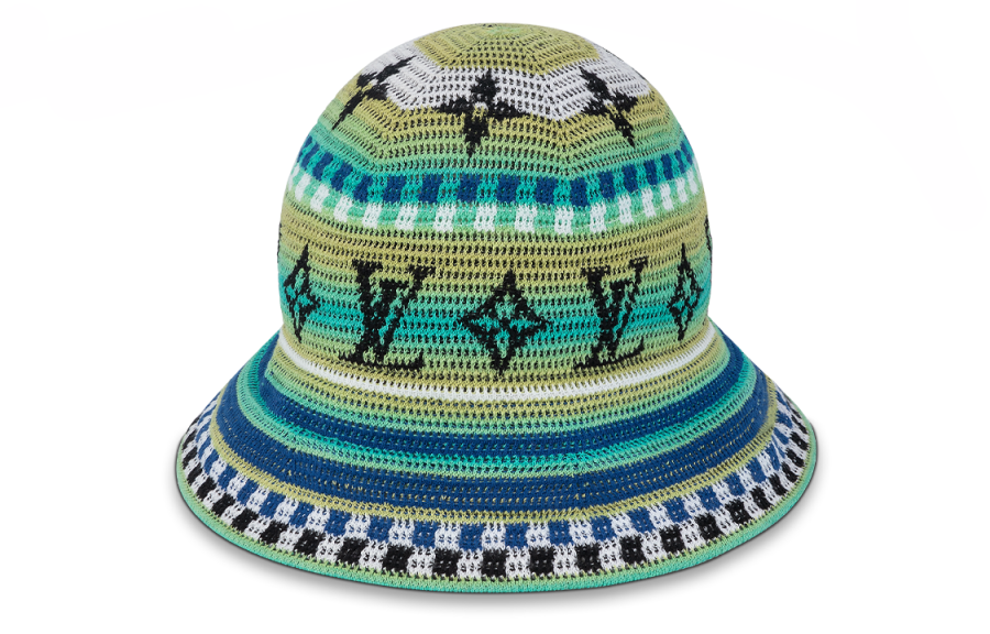 LOUIS VUITTON LOUIS VUITTON Cotton, Nylon Bucket Hats Men's Multicolor