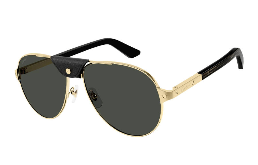 Cartier Santos de Cartier pilot sunglasses