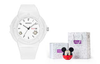 Disney Mickey Series Quartz Movement Watch Unisex White Dial MK 11648W