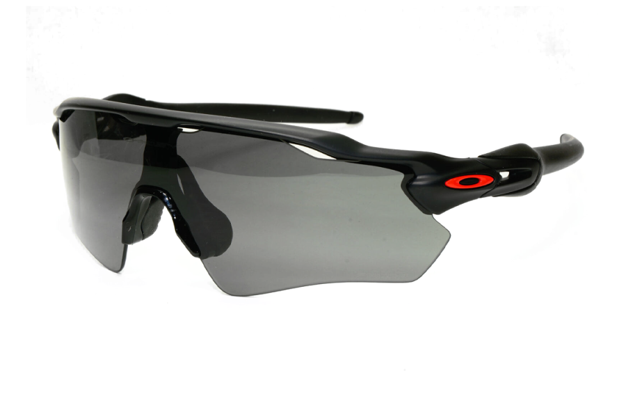 Oakley Oakley Plastic Irregular Shape Sunglasses Unisex Black
