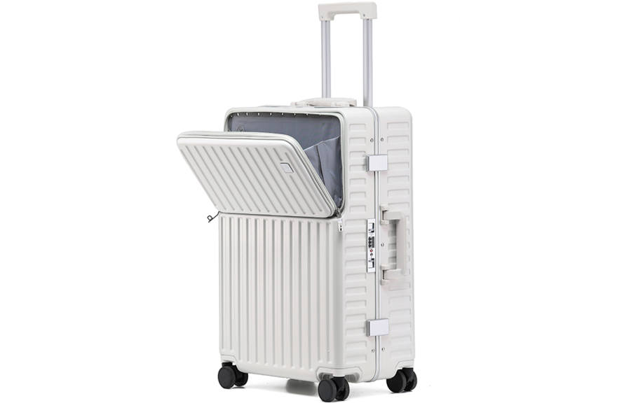 Slazenger ABS+PC Suitcase Luggage For Travel And Airplane Use Unisex Multicolor