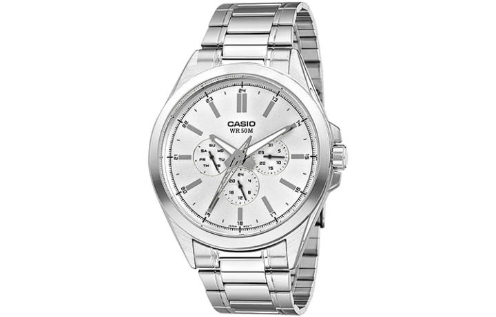 CASIO CASIO Men Standard Series Silver Watch MTP-SW300D-7A