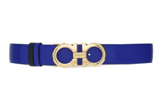 Ferragamo 【Previous Season】Gancini-buckle reversible leather belt