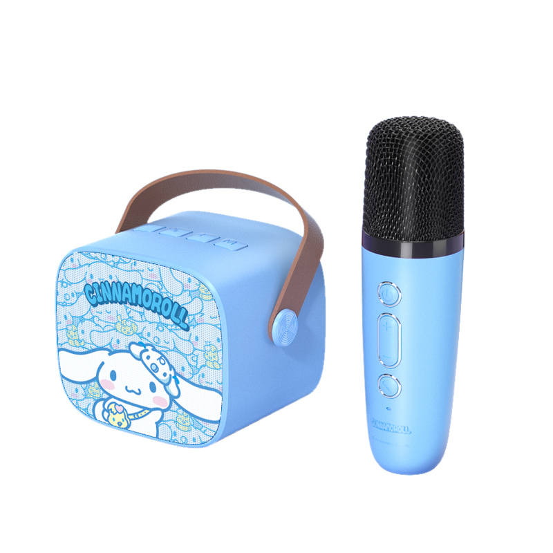 Hello Kitty Hello Kitty MK255 Bluetooth KMINI Microphone Set, Reverb And Bass Enhancement, Bluetooth/TF/AUX Playback
