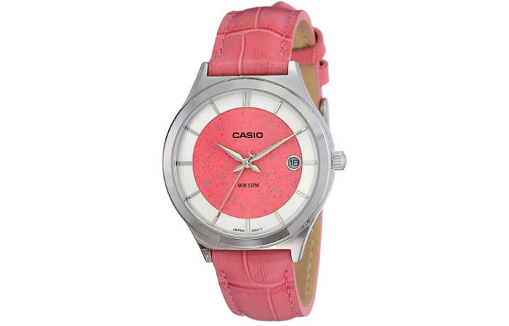 CASIO CASIO Women's Standard Series 34mm Pink Watch LTP-E141L-4A2