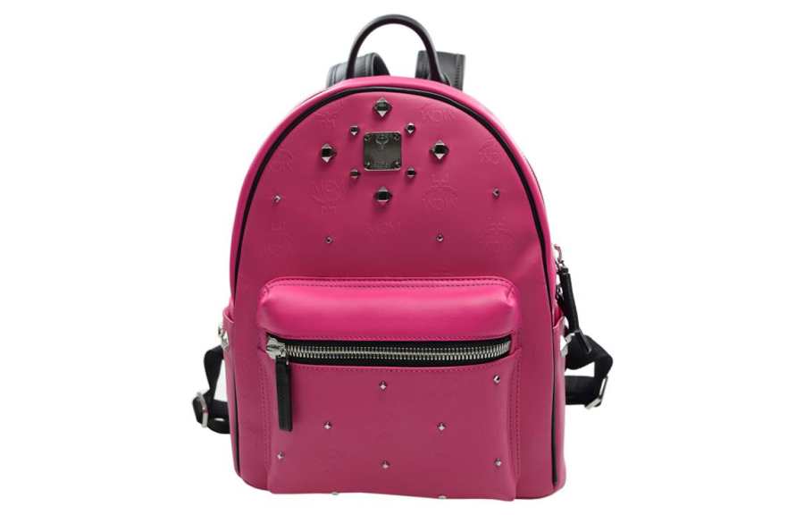 MCM MCM PVC Backpack Small Women's Pink