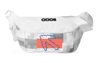 COEXISTENCE Polyester Sling Bag, Crossbody Bag, Fanny Pack Regular Unisex White