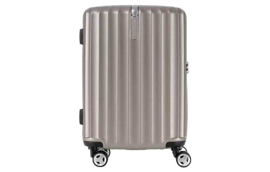 SAMSONITE ENOW Stripes PC Luggage Suitcase GU9 Luggage Unisex Latte Coffee