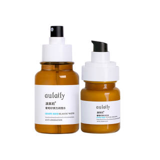 Aulaily Grape Seed Water Moisturizing Skincare Set Refreshing, Brightening, And Tightening