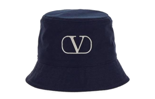 Valentino Garavani Logo Embroidered Bucket Hat