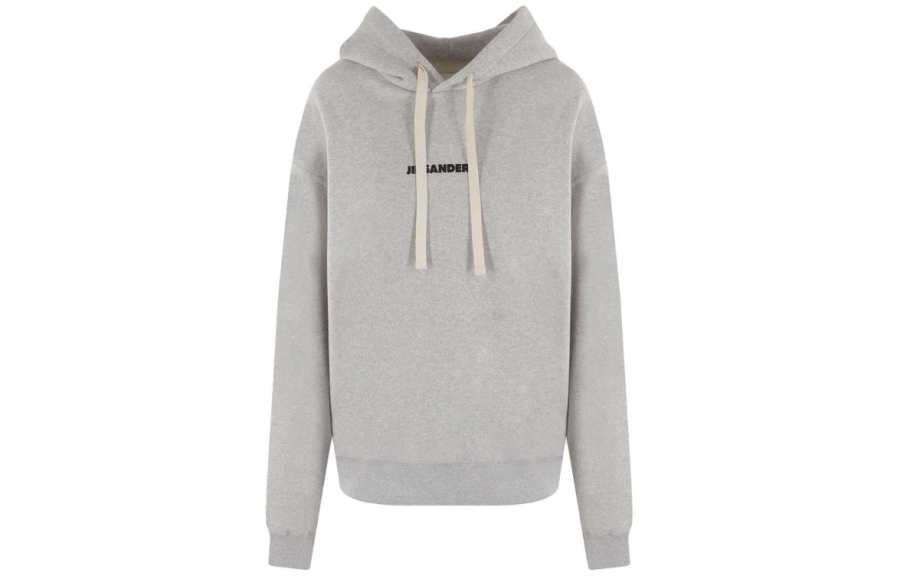 JIL SANDER Jil Sander logo-print drawstring hoodie