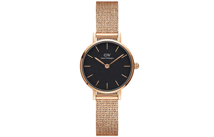 DW/DanielWellington Daniel Wellington PETITE Wrist Watches Quartz Movement Black Dial Women's Watch