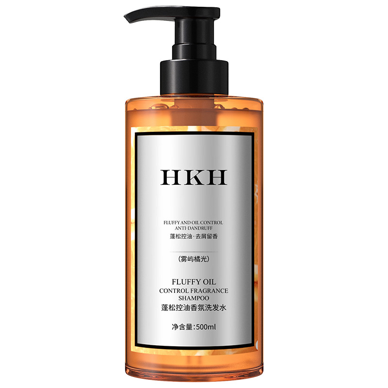 HKH Volumizing Oil Control Fragrance Shampoos Dandruff Treatment Anti Breakage Citrus Fragrance 500ml