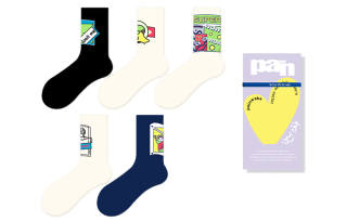 PAINWAKE Socks Unisex 5 Pack Multicolor Gift Box Set