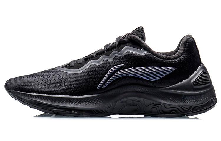 Li-Ning Li Ning Arashi Fabric Cushioning Slip Resistant Abrasion Resistant Breathable Lightweight Low top Running Shoes Men's