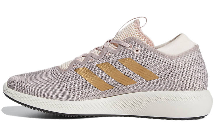 Adidas Adidas Edge Fle Abrasion Resistant Fabric Breathable Low top Running Shoes Women's Pink