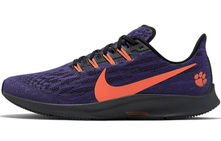 Nike Nike Pegasus 36 Slip Resistant Lightweight Non slip Lightweight Low top Running Shoes Men's Purple