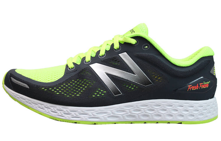 New Balance New Balance NB Zante Textile, Synthetic Leather Low top Marathon Running Shoes Men's Black Green