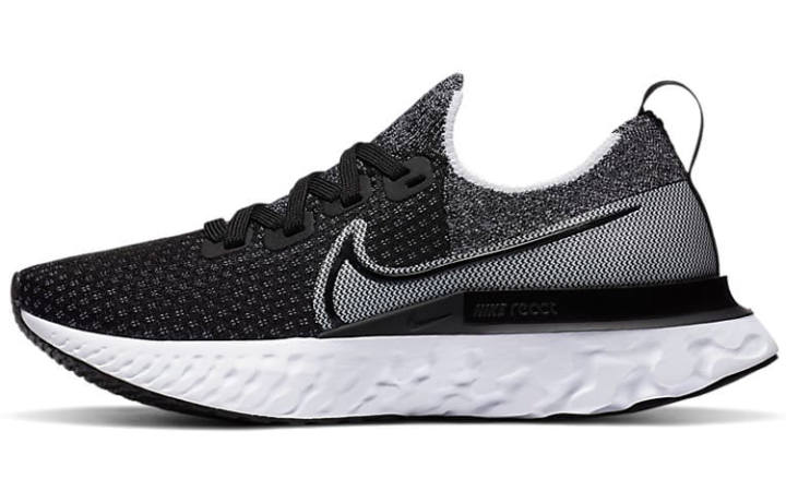Nike Nike React Infinity Run Flyknit Black White Women's