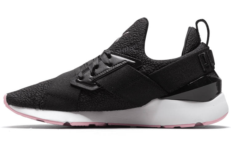 PUMA Muse Cushioning Slip Resistant Cushioning Slip Resistant Low top Running Shoes Women's Black