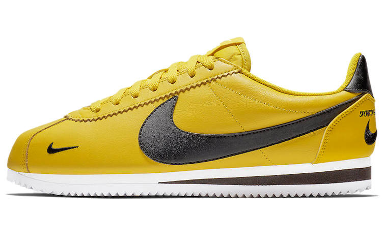 Nike Nike Classic Cortez Leather Cushioning Slip Resistant Cushioning Slip Resistant Low top Marathon Running Shoes Men's