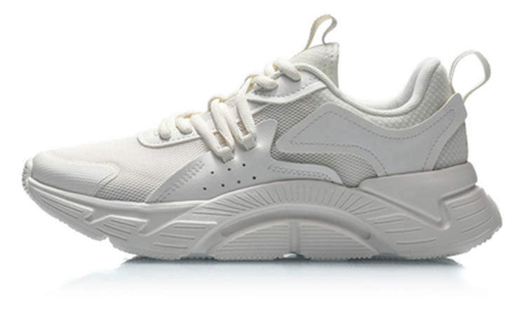 Li-Ning Li Ning Non slip Lightweight Low top Running Shoes Women's White